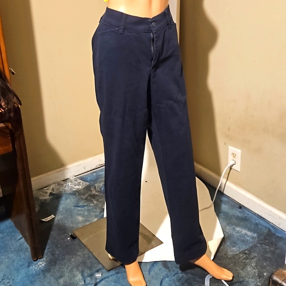 Riders Dark Black Slacks